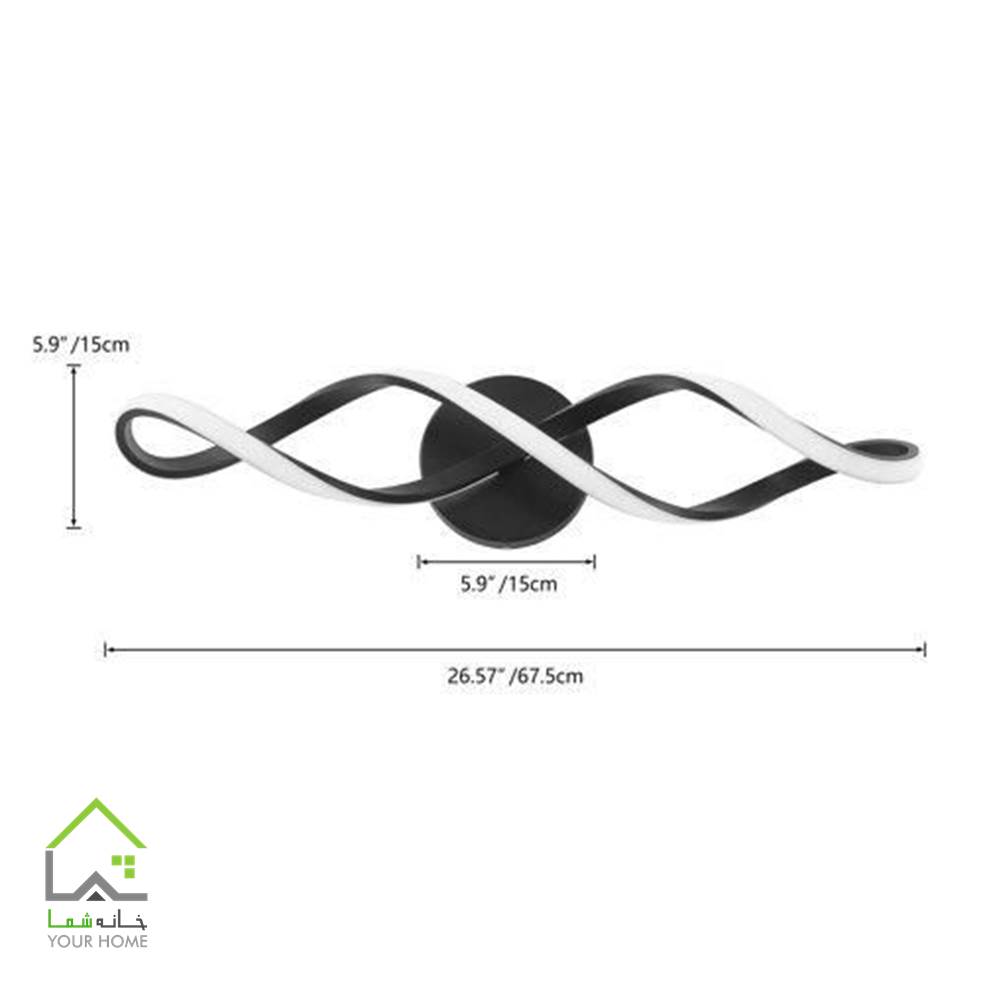دیوارکوب پیچک اس ام دی
